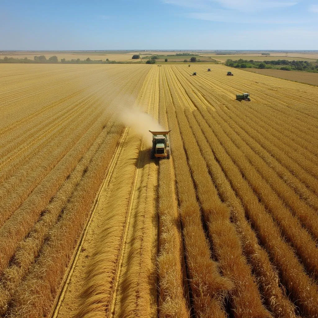 Campo agrícola argentino